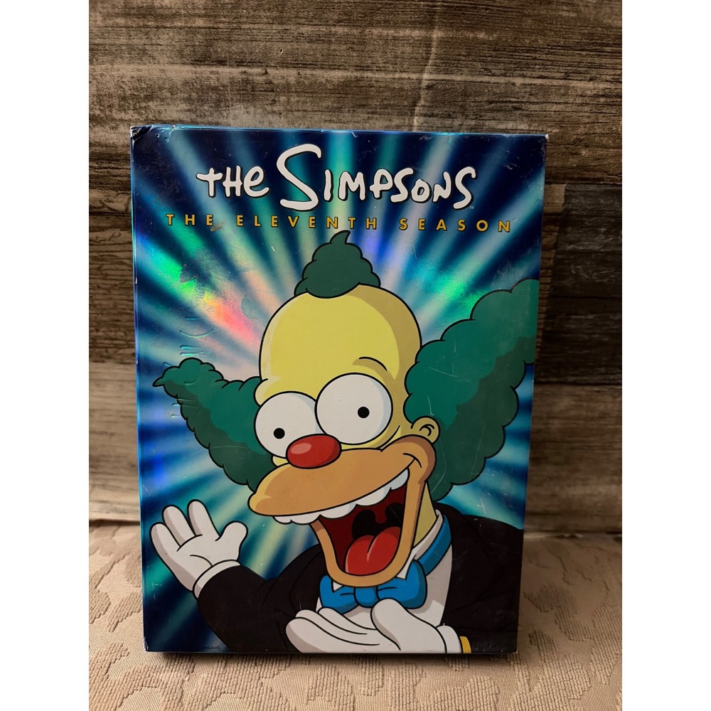 The Simpsons The Eleventh Season 11 DVD Box Set Krusty the Clown Cover Complete